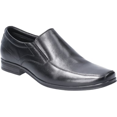 Hush Puppies Mens Billy Slip On Light Leather Loafer Shoes