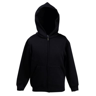 Fruit Of The Loom Childrens/Kids Unisex Hooded Sweatshirt Jacket