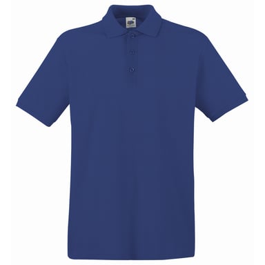 Fruit Of The Loom Premium Mens Short Sleeve Polo Shirt