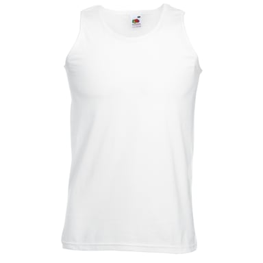 Fruit Of The Loom Mens Athletic Sleeveless Vest / Tank Top
