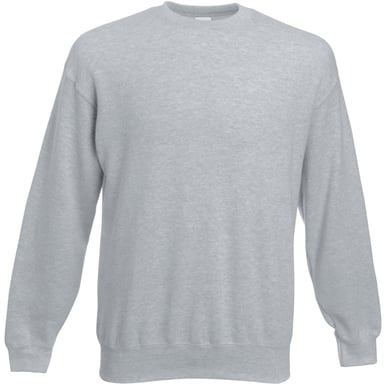 Fruit Of The Loom Mens Set-In Belcoro® Yarn Sweatshirt (Heather Grey)