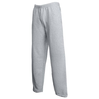Fruit Of The Loom Mens Open Hem Jog Pants / Jogging Bottoms