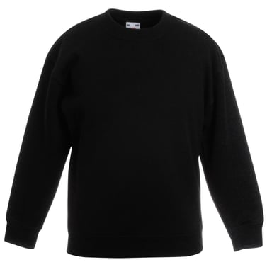 Fruit Of The Loom Childrens Unisex Set In Sleeve Sweatshirt (Pack of 2)
