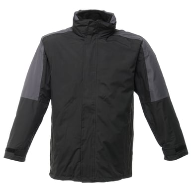 Regatta Defender III 3-in-1 Waterproof Windproof Jacket / Performance Jacket (Black/Seal Grey)