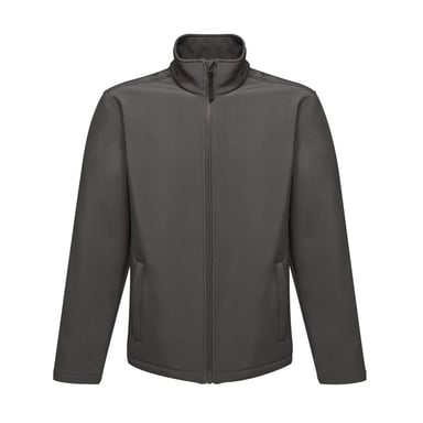 Regatta Reid Mens Softshell Wind Resistant Water Repellent Jacket (Seal Grey)