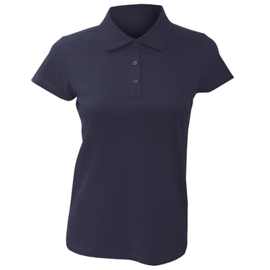 SOLS Womens/Ladies Prescott Short Sleeve Jersey Polo Shirt (French Navy)