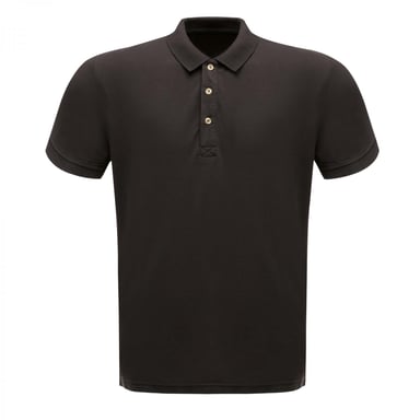 Regatta Professional Mens Classic 65/35 Short Sleeve Polo Shirt (Black)