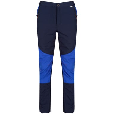 Regatta Great Outdoors Mens Sungari Showerproof Hiking Trousers (Navy/Surf Spray)