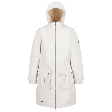Regatta Womens/Ladies Romina Full Length Hooded Jacket (Light Vanilla)