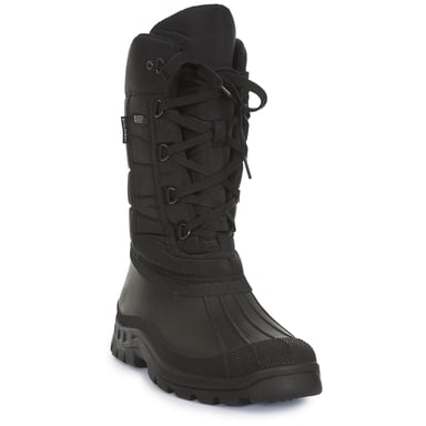 Trespass Mens Straiton II Waterproof Snowboots (Black)
