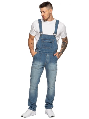 Peto vaquero azul Enzo para hombre