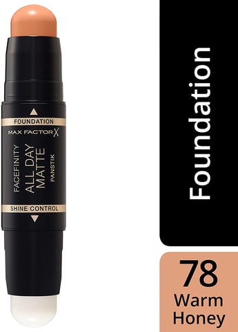 Max Factor Facefinity All Day Matte 2in1 PanStik Foundation 78 Warm Honey