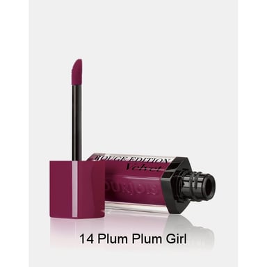 Bourjois Paris Rouge Edition Velvet Lipstick 7.7ml - 14 Plum Plum Girl