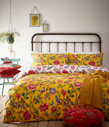Pomelo Duvet Set Yellow