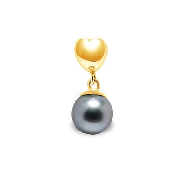 Tahitian Pearl Pendant and Yellow Gold 750/1000