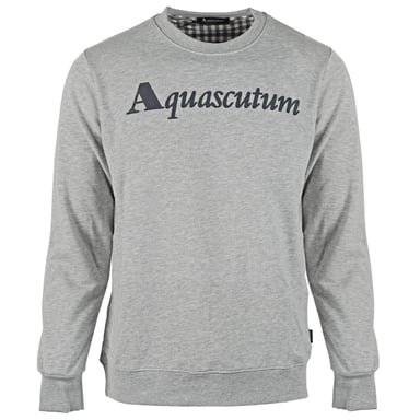Sudadera Aquascutum Box Logo Gris