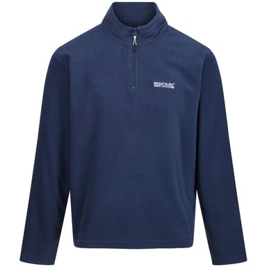 Regatta Mens Thompson Lightweight Quarter Zip Midlayer Fleece Top