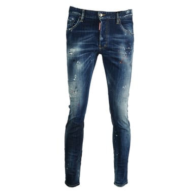 Dsquared2 Skater Jean Paint Splash Distressed Jeans