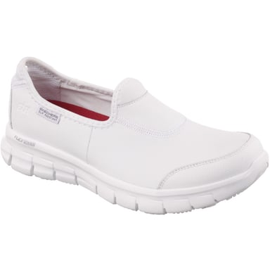 Skechers Womens/Ladies Sure Track Slip Resistant Slip On Work Safety Shoes
