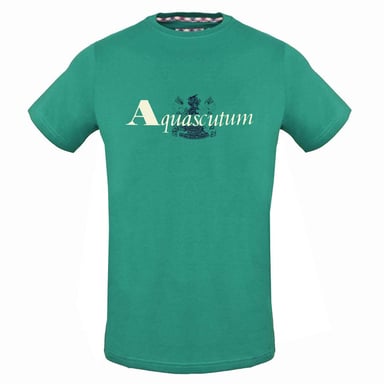 Aquascutum Brand Aldis Logo camiseta verde