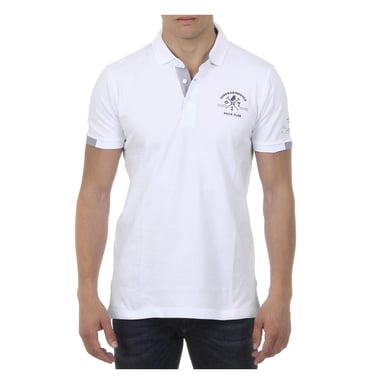 Ufford & Suffolk Polo Club Mens Polo Short Sleeves US025 WHITE
