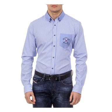 Ufford & Suffolk Polo Club Mens Shirt USC01 A1 BLUETTE