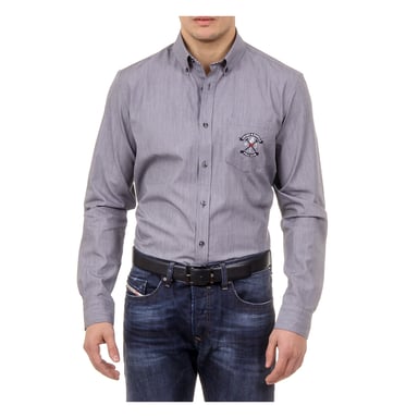 Ufford & Suffolk Polo Club Mens Shirt USC02 B2 NERO