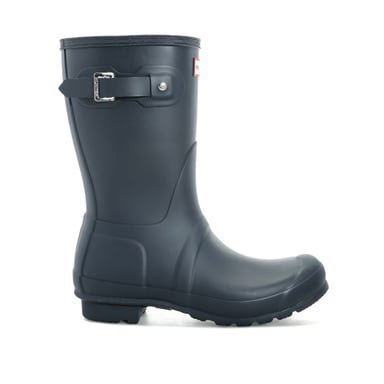 Women's Hunter Original Short Wellington Boots in Navy