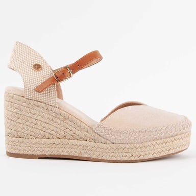 Montevita Alpargata De Cuña Esparteo2 Beige