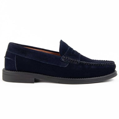 Purapiel Mocasín Moretto4 Azul
