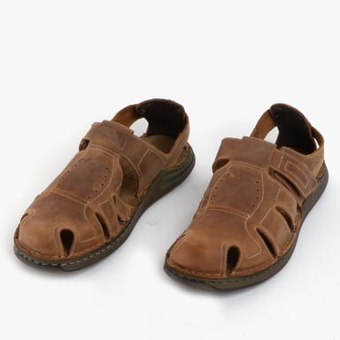 SANDALIAS DE CUERO PARA HOMBRE MAVERICK 01 COLOR CASTAÑO