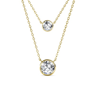 Colgantes Julieta - Oro y Cristal