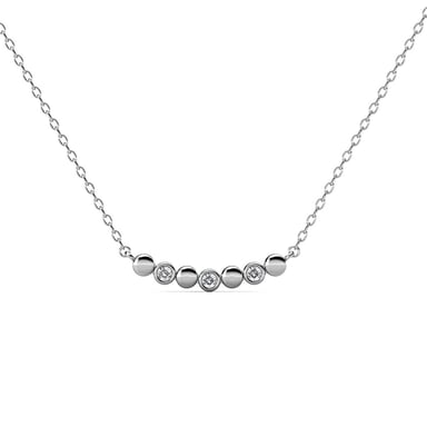 Colgantes Evelyne - Plata y Cristal