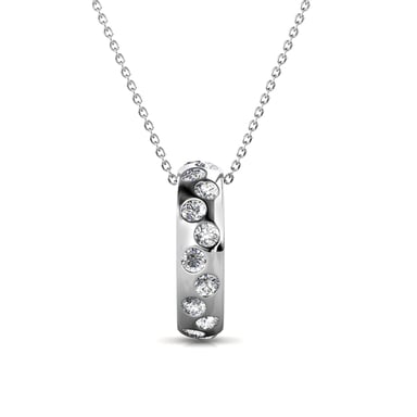 Colgantes Joy - Plata y Cristal
