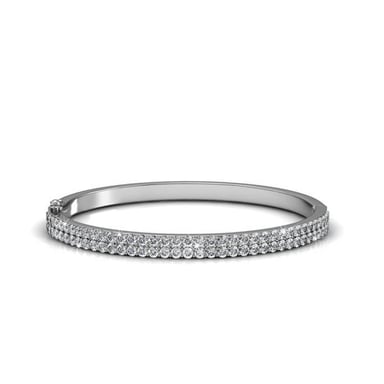 Pulseras Glamour - Plata y Cristal