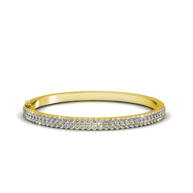 Pulseras Glamour - Oro y Cristal