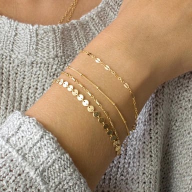 Pulseras Elodie - Oro
