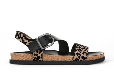 Sandalias con plantilla de leopardo marrón para mujer Blowfish Malibu - Lance