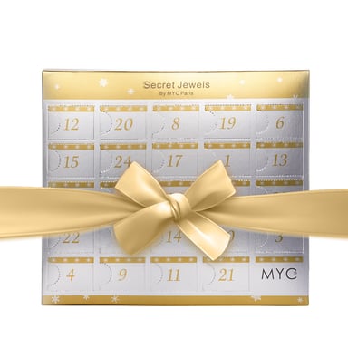 Calendario de adviento 13 joyas y 11 perlas – Destino – Oro y Cristal