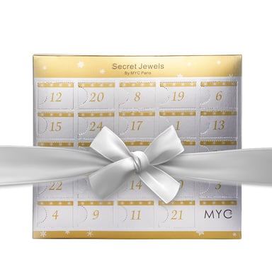 Calendario de adviento 13 joyas y 11 perlas – Destino – Plata y Cristal