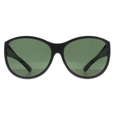 Gafas de sol Montana Butterfly Mujer Negro Mate G15 Polarizadas FO8 Fit Over Glasses