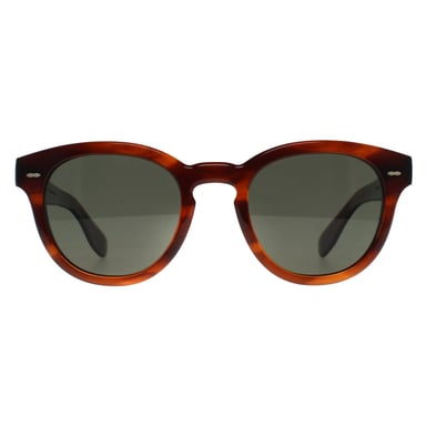 Oliver Peoples Round Mens Grant Tortoise G-15 Polarised OV5413SU Cary Grant