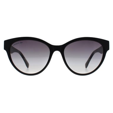 Lacoste Cat Eye Womens Negro Gris Gradiente L983S