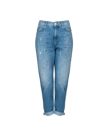Pinko Pantalones Maurice de mujer azul