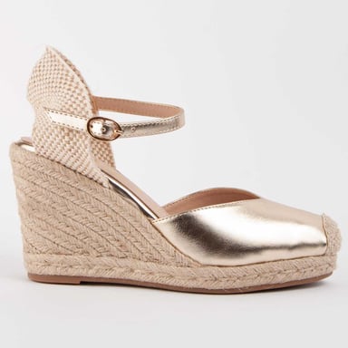Montevita Alpargata De Cuña Balenci4 Dorado
