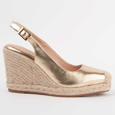 Montevita Alpargata De Cuña Balenci5 Dorado