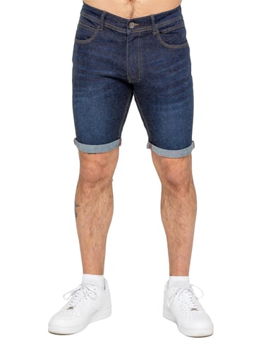Enzo | Pantalones Cortos de Denim Slim Fit para Hombre