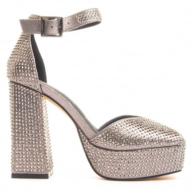 Zapato de tacón Montevita Sandalia Gris