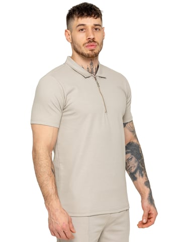 Enzo Polo con cremallera para hombre