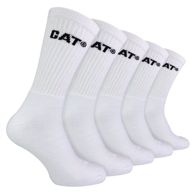 Paquete de 5 calcetines de trabajo de algodón duradero para hombre